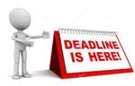 deadlines 